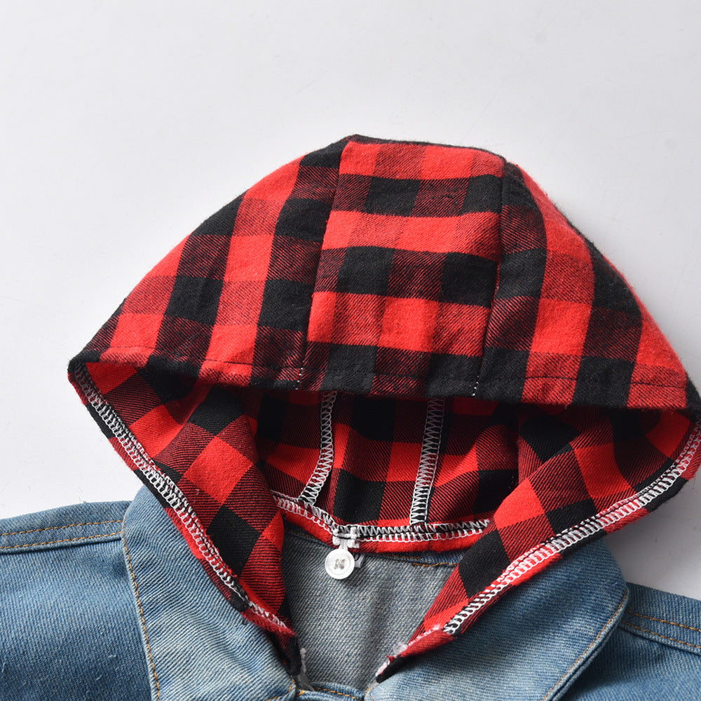 Boys Girls Casual Denim Coat Jacket
