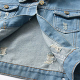 Boys Girls Casual Denim Coat Jacket