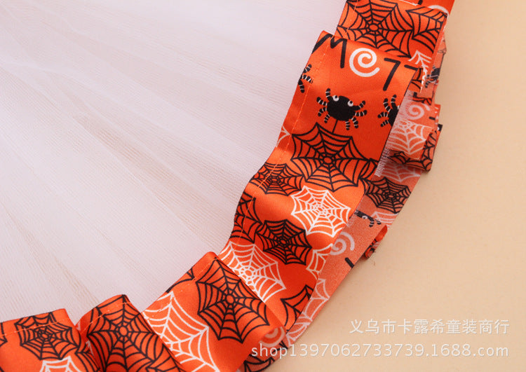 Kid Baby Girls Fashion Tutu Gauze Halloween Skirts
