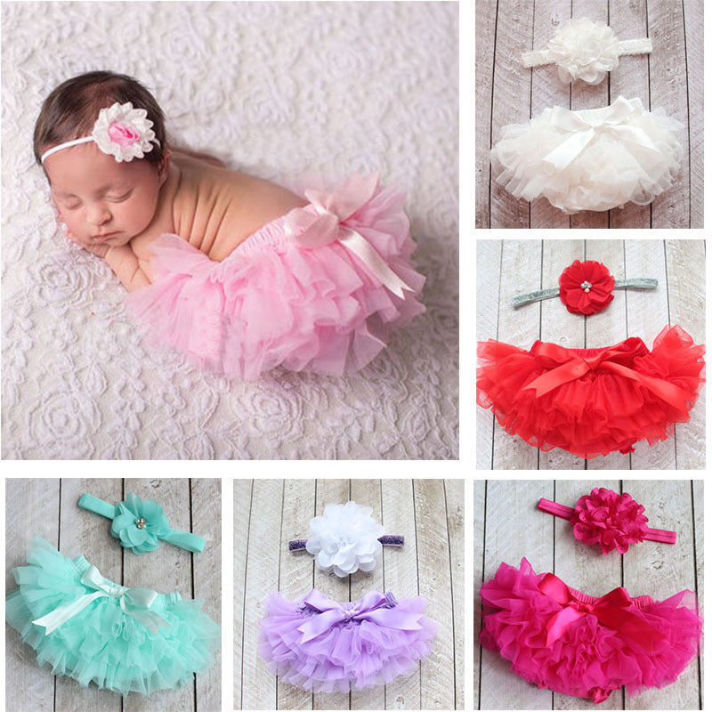 Kid Baby Girl Butt Tutu Skirts
