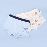 Kid Boys Underwear Cotton Cartoon Briefs Soft Boxers 2 Pieces/Lot