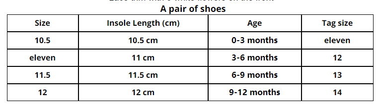 Newborn Baby Girl Shoes Lace Floral Soft Shoes 0-12M