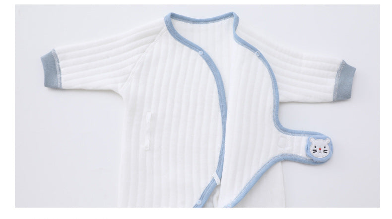 Baby Onesie Warm Butterfly Autumn Winter Cotton Rompers