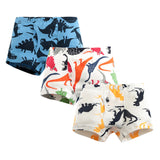 Kids Boys Underwear Cartoon  Shorts Cotton Underwear 3 Lot