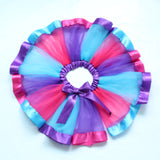 Kid Baby Girl Princess Rainbow Mesh Tutu Skirts
