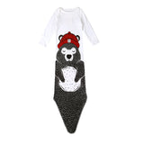 Baby Sleeping Pajamas Mermaid Shaped Air Conditioning Quilt Rompers