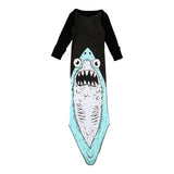 Baby Sleeping Pajamas Mermaid Shaped Air Conditioning Quilt Rompers