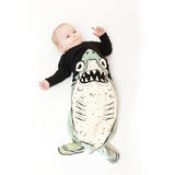 Baby Sleeping Pajamas Mermaid Shaped Air Conditioning Quilt Rompers
