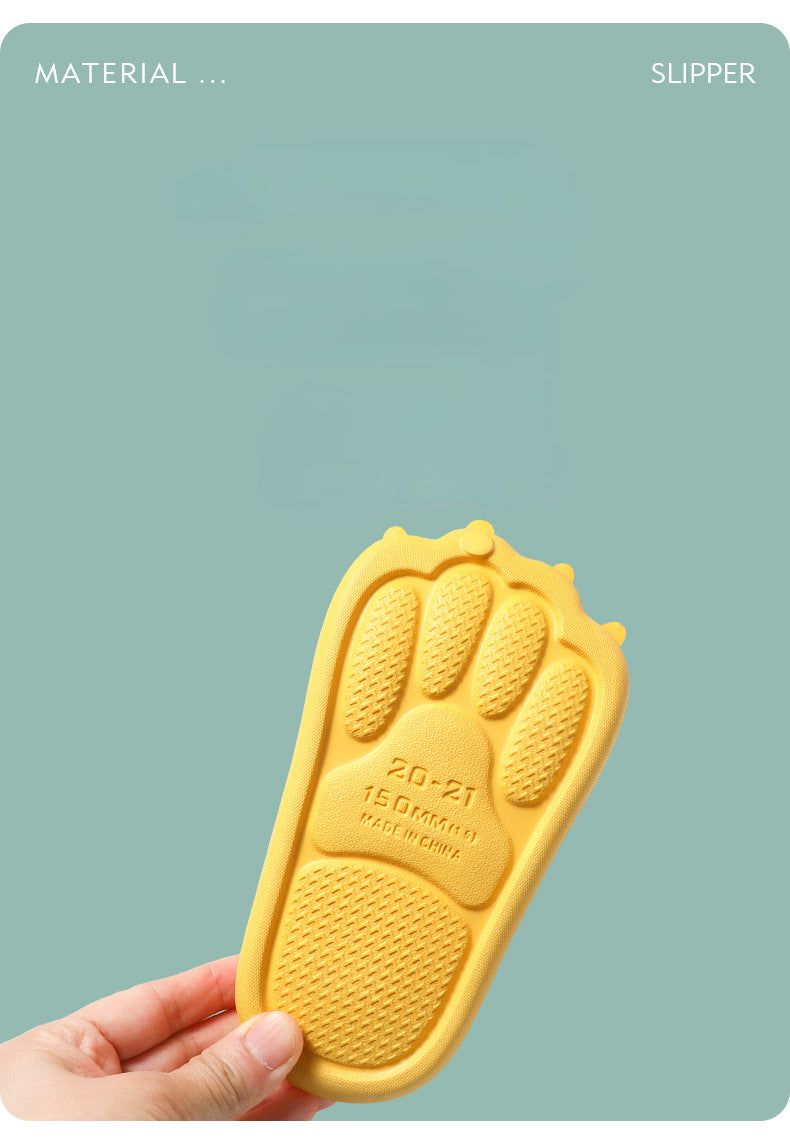 Kids Slippers 3D Dinosaur Claws Non-slip Beach Shoes