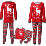 Family Matching Christmas Pajamas Adult Kids Sleepwear Nightwear