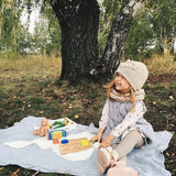 Baby Blanket Knit Bunny Ears Stuff Envelope Newborns Pajamas