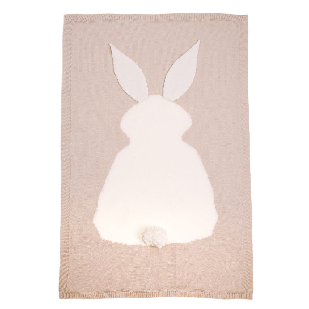 Baby Blanket Knit Bunny Ears Stuff Envelope Newborns Pajamas