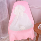 Baby Blanket Knit Bunny Ears Stuff Envelope Newborns Pajamas