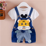 Baby Girl Shorts Summer Denim Jeans Overalls Pants