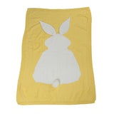Baby Blanket Knit Bunny Ears Stuff Envelope Newborns Pajamas