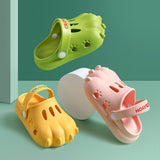 Kids Slippers 3D Dinosaur Claws Non-slip Beach Shoes