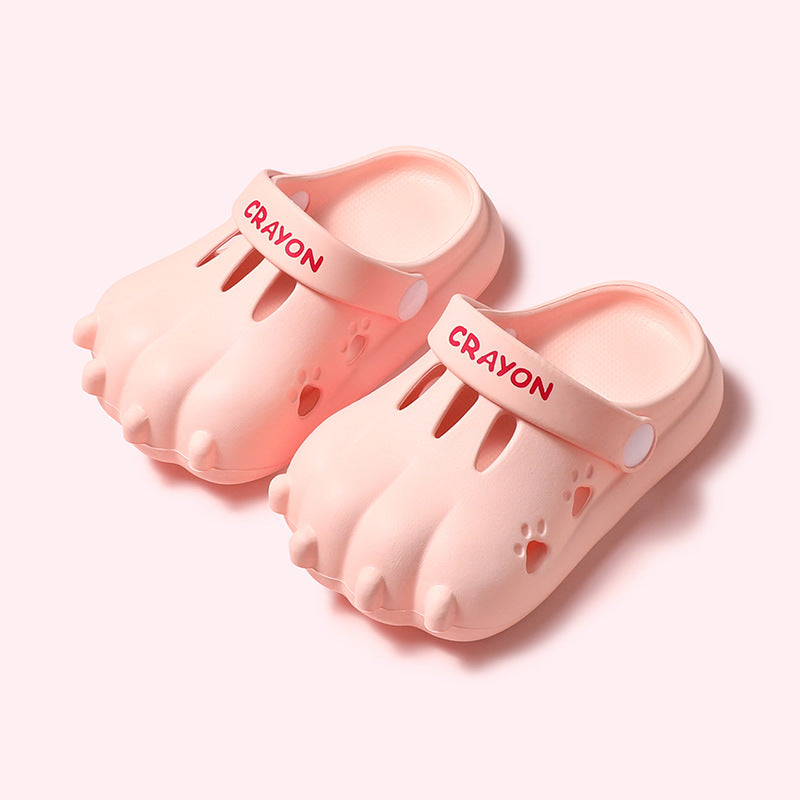 Kids Slippers 3D Dinosaur Claws Non-slip Beach Shoes
