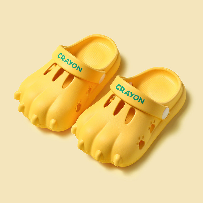 Kids Slippers 3D Dinosaur Claws Non-slip Beach Shoes