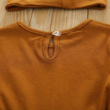 Toddler Baby Girl Long Sleeve Ruffle Leopard Suits 3 Pcs Sets