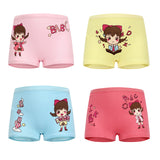Kid Baby Girl Cotton Underwear Panties Cute Soft Breathable 4 Pieces/Lot
