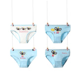 Kid Baby Girl Cotton Underwear Panties Cute Soft Breathable 4 Pieces/Lot