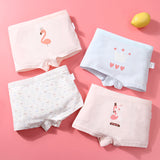 Kid Girl Cotton Cute Soft Underwear 4 Pieces/Lot 2-12Y