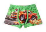 Kids Boys Briefs Shorts Cute Car Cartoon Underwear 3 Packs