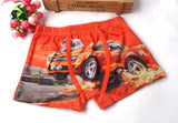 Kids Boys Briefs Shorts Cute Car Cartoon Underwear 3 Packs