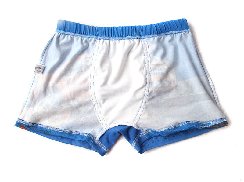 Kids Boys Briefs Shorts Cute Car Cartoon Underwear 3 Packs