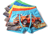 Kids Boys Briefs Shorts Cute Car Cartoon Underwear 3 Packs