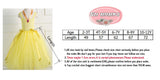 Kid Baby Girl Mesh Princess Fluffy Belle Beauty Cosplay Tutu Dress