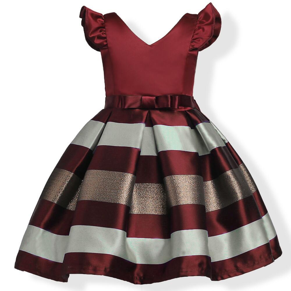 Kid Girl European American Christmas Party Princess Dresses