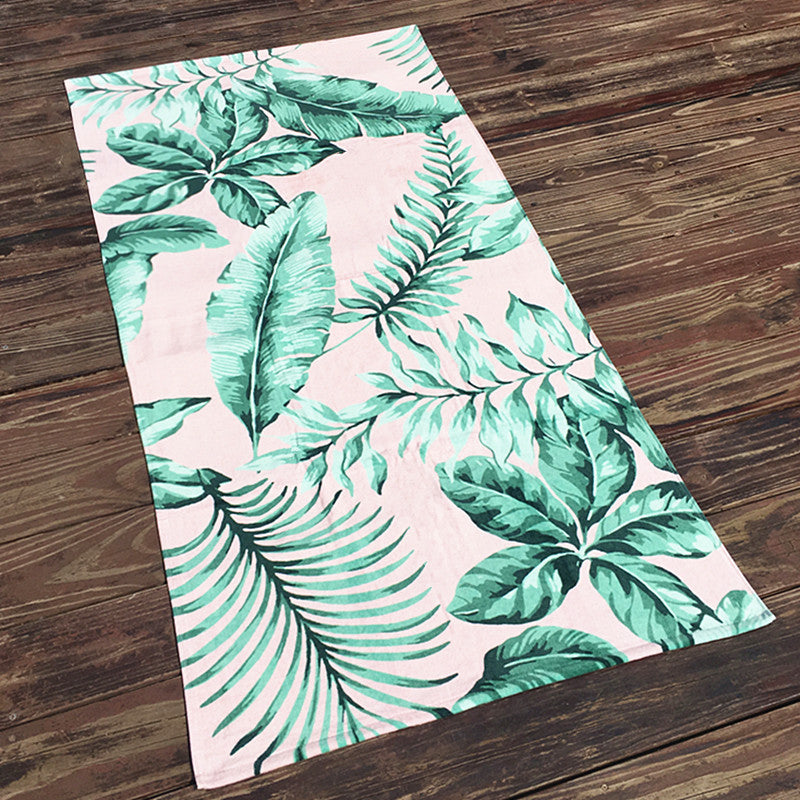 Kid Thick Bath Towel Cartoon Printing Large Cotton Beach Bath Pajamas