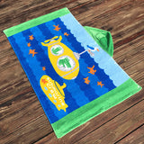 Kid Baby Pure Cotton Towel Poncho Gym Sports Hooded Mermaid Bathrobe Pajamas