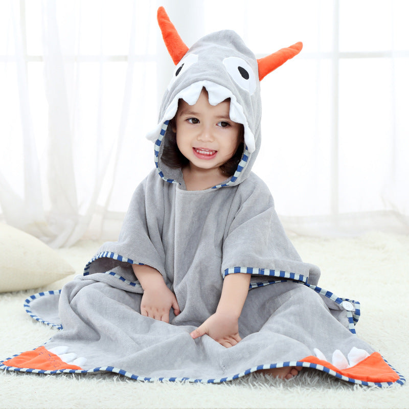 Baby Kid Toddler Beach Towel with Hood Pajamas