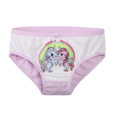 Kid Girl Mermaid Printed Cartoon Soft Kawaii Underwear 4 Pieces/Lot