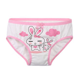 Kid Girl Mermaid Printed Cartoon Soft Kawaii Underwear 4 Pieces/Lot