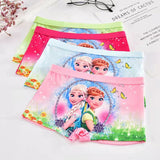 Kids Girls Cartoon Cute Teen Underwear Shorts 4Pieces/lot