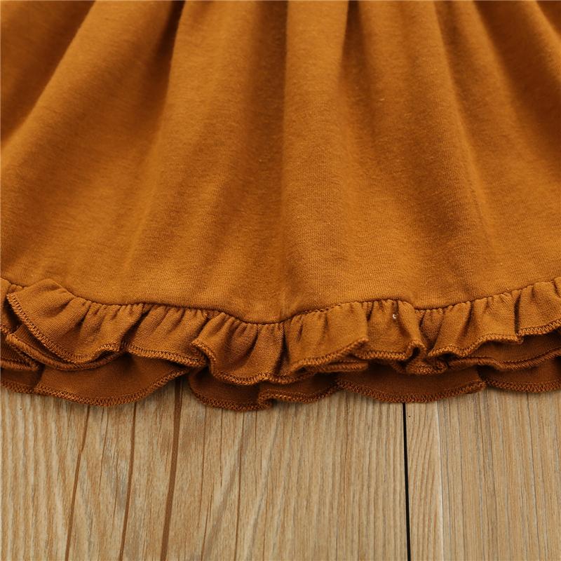 Toddler Baby Girl Long Sleeve Ruffle Leopard Suits 3 Pcs Sets