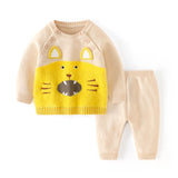 Baby Boy Girl Spring Knitted Animal  2 Pcs Sets