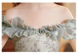 Kid Baby Girl Princess One-shouldered Wedding Host Piano Dresses