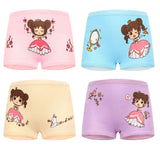 Baby Kid Girls Cotton Short Briefs Infant Underwear 4 Pieces/Lot