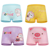 Baby Kid Girls Cotton Short Briefs Infant Underwear 4 Pieces/Lot