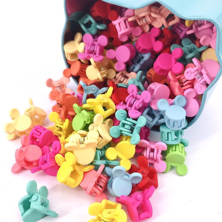 Baby Girls Cute Flower Star Mickey Small Hair Claws Sweet Headband Hair Clips 50 Pcs