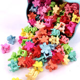 Baby Girls Cute Flower Star Mickey Small Hair Claws Sweet Headband Hair Clips 50 Pcs