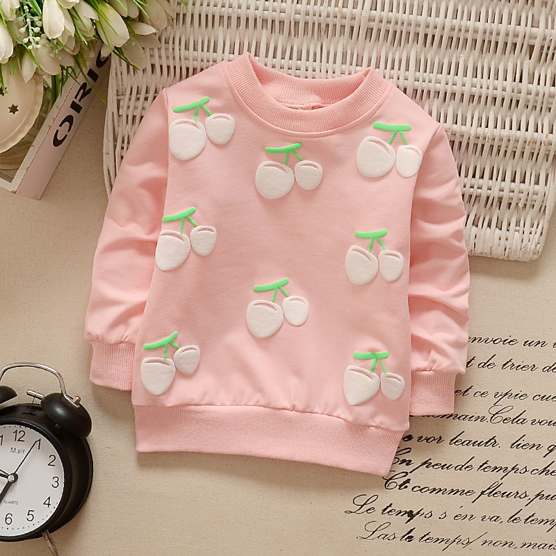 Baby Girls Long Sleeve Spring Autumn T-Shirt
