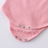 Baby Girl Ruffle Short Sleeve Floral 3 Pcs Sets