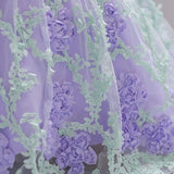 Girls Toddler 3D Flowers Birthday Party Wedding Dresses