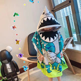 Kid Baby Cartoon Mermaid Hooded Bath Towels Cloak Quick Dry Absorbent Pajamas