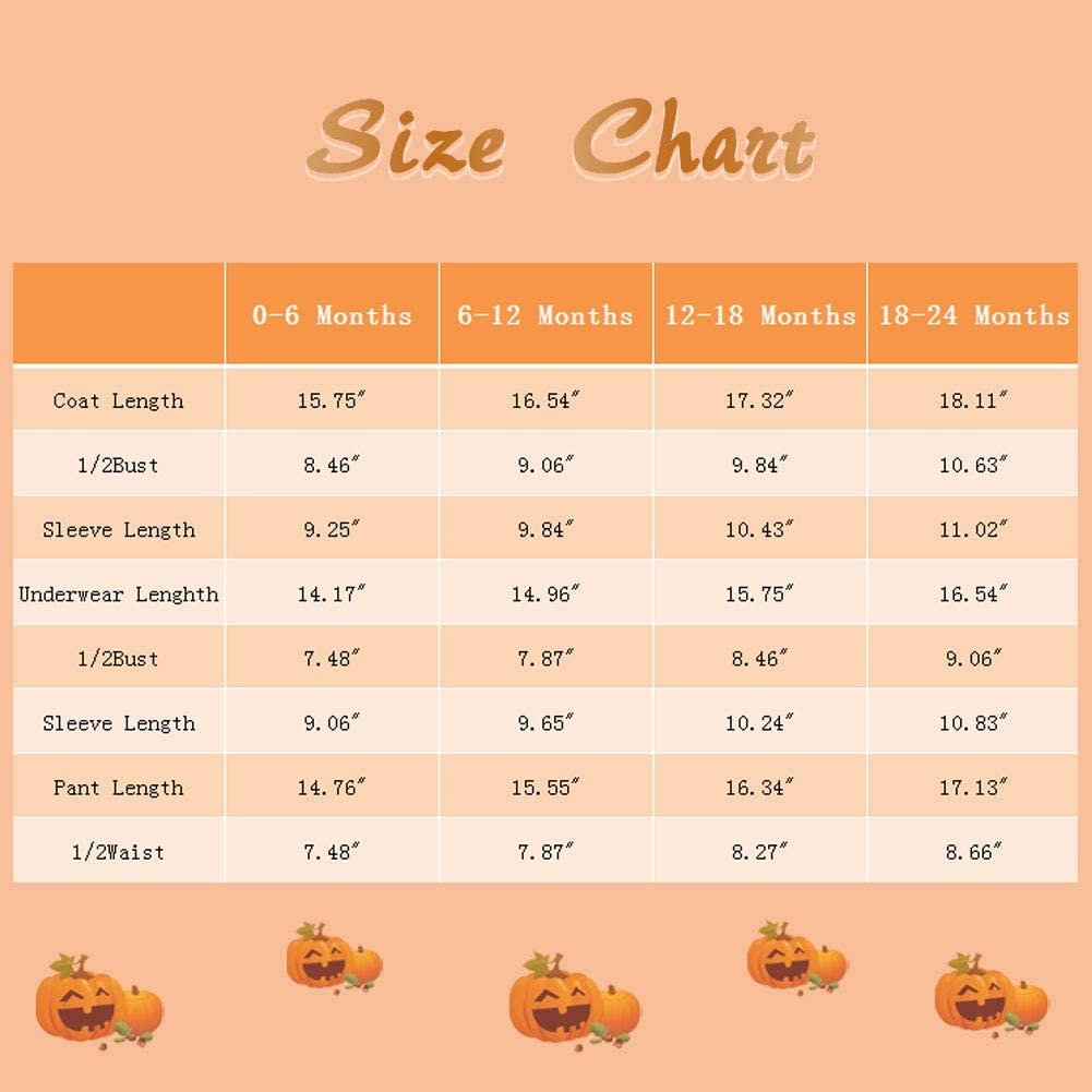 Baby Boys Halloween Gentleman Outfit Sets 3Pcs